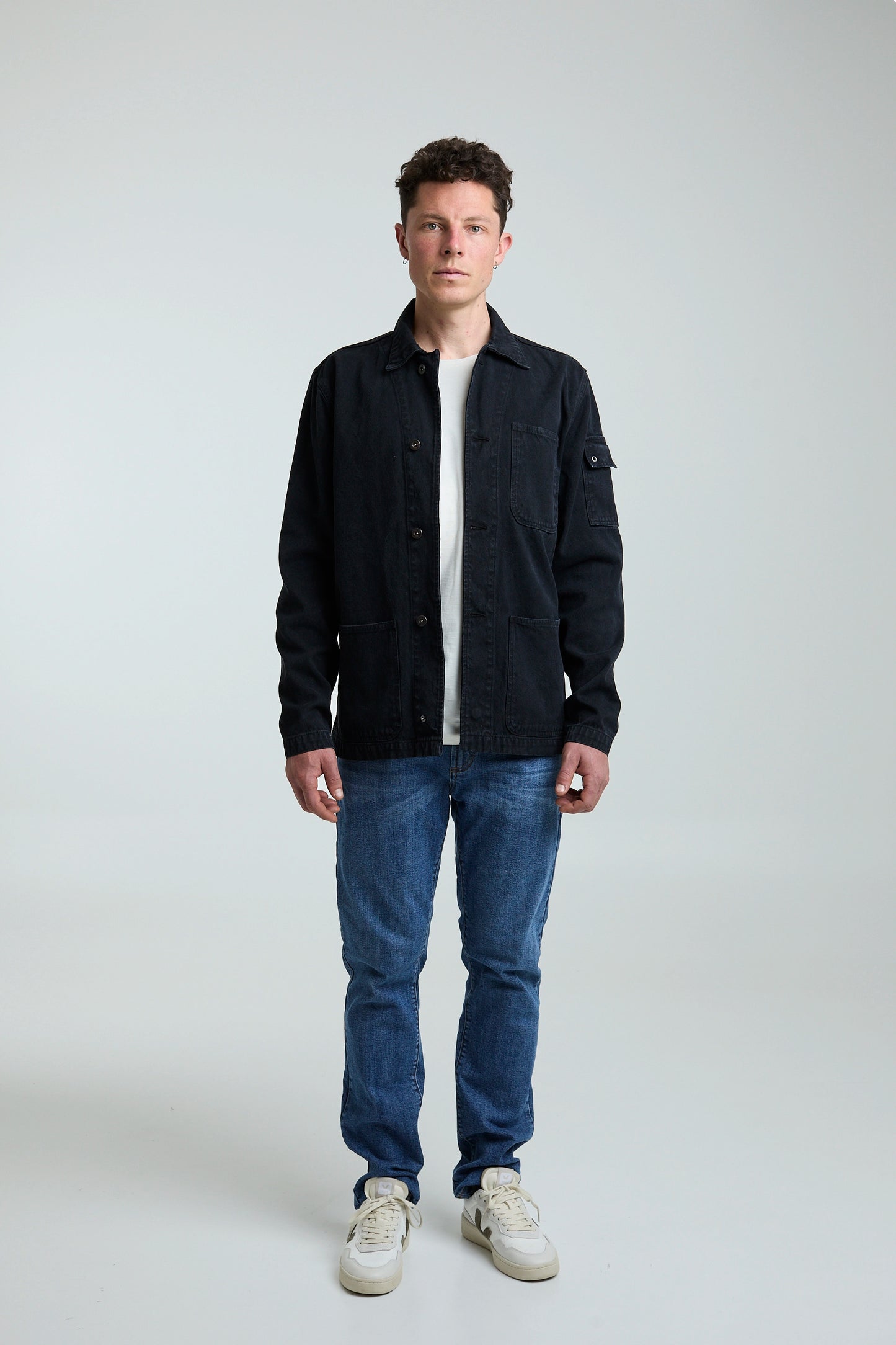 Chaqueta Japonesa Negro