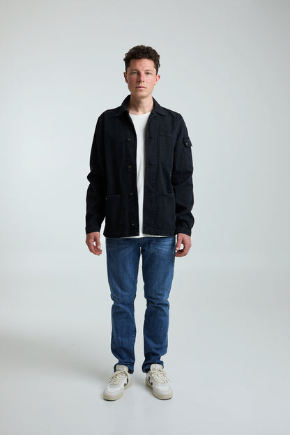 Chaqueta Japonesa Negro