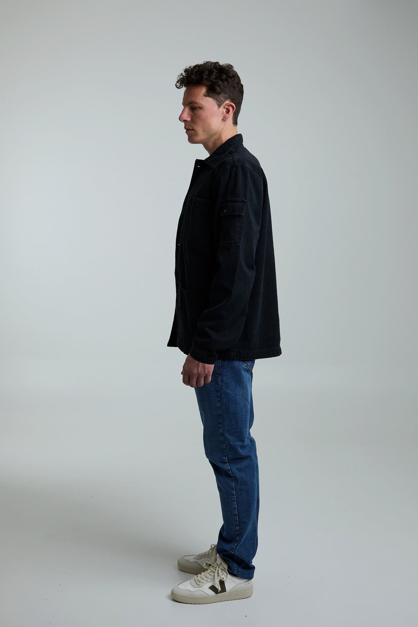 Chaqueta Japonesa Negro