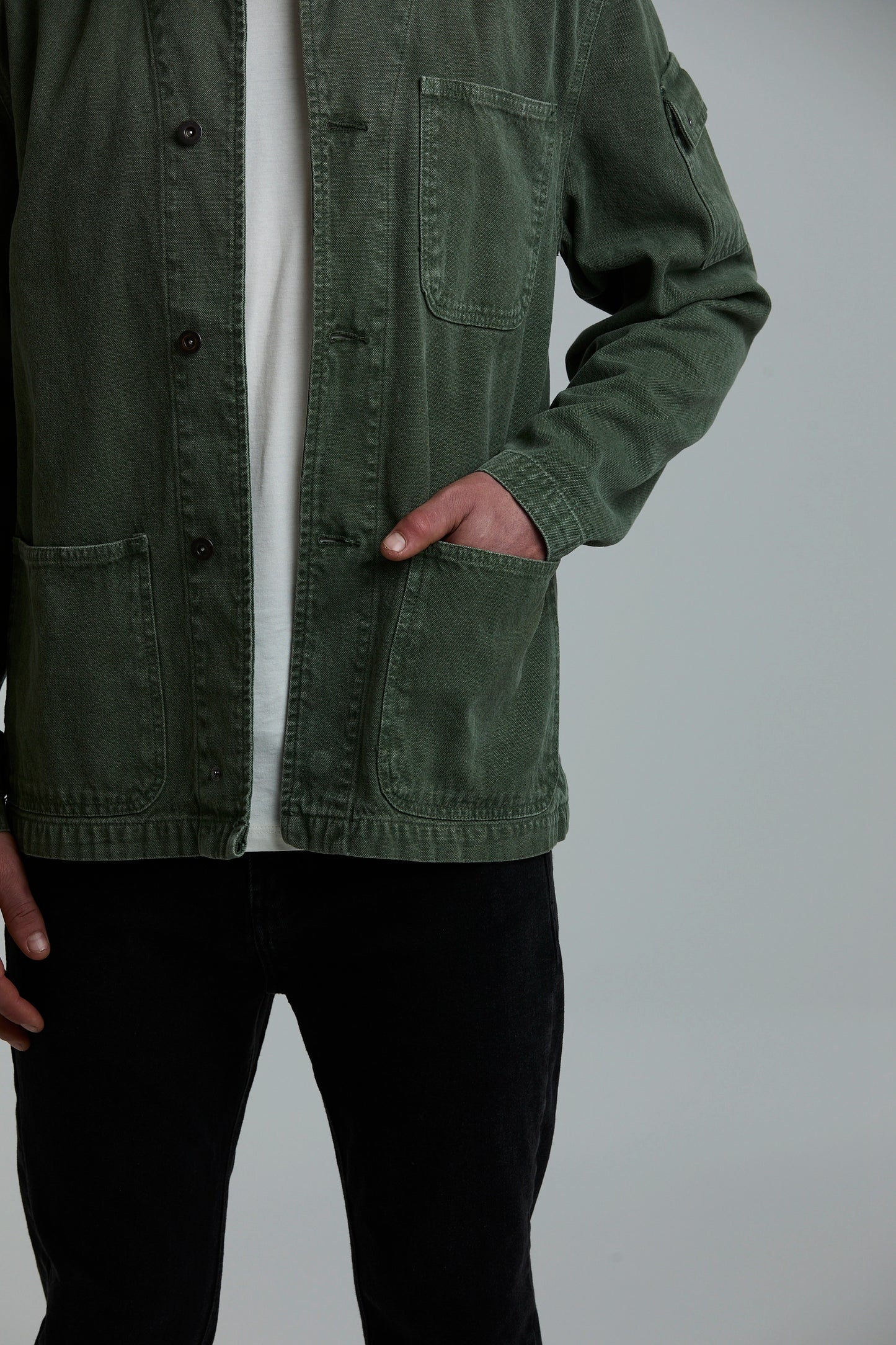Chaqueta Japonesa Verde