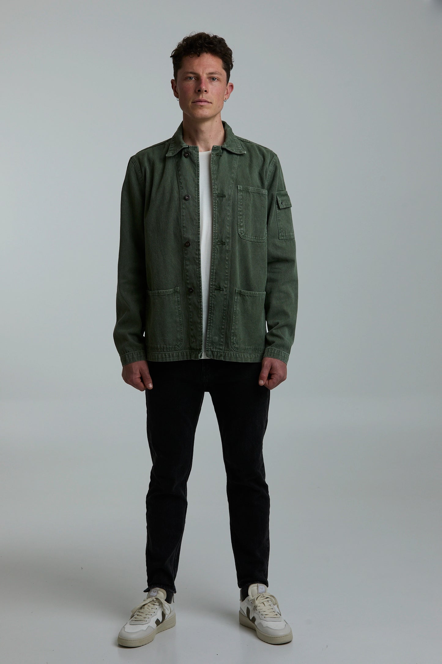 Chaqueta Japonesa Verde