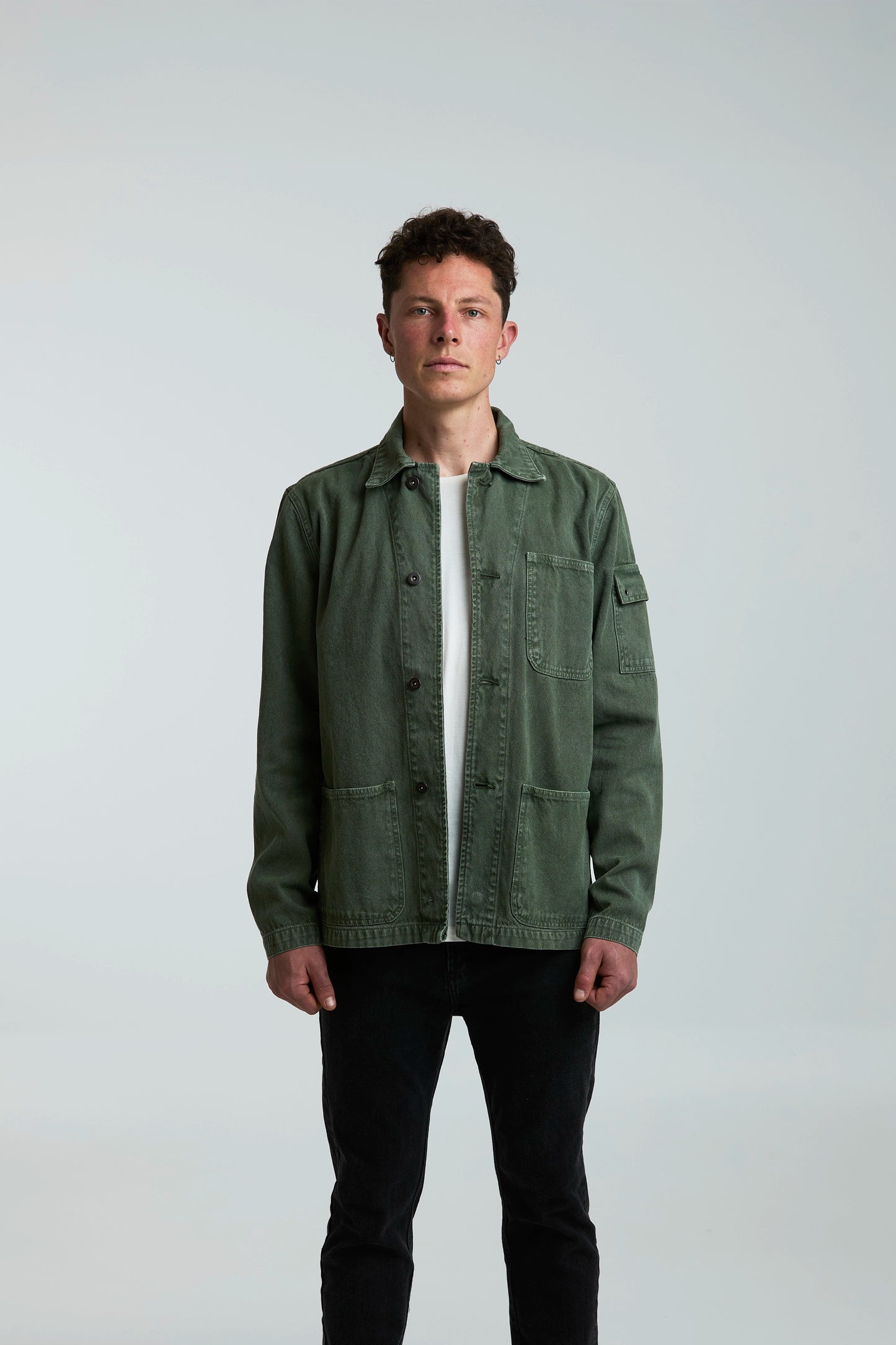 Chaqueta Japonesa Verde