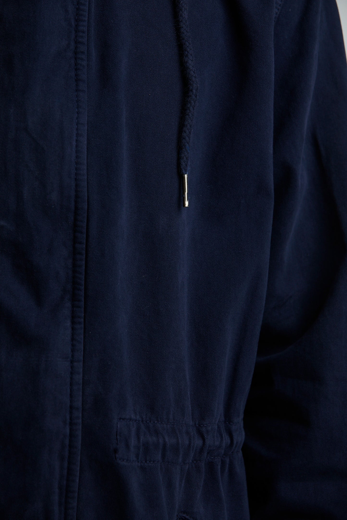 Chaqueta Parka Azul Oscuro
