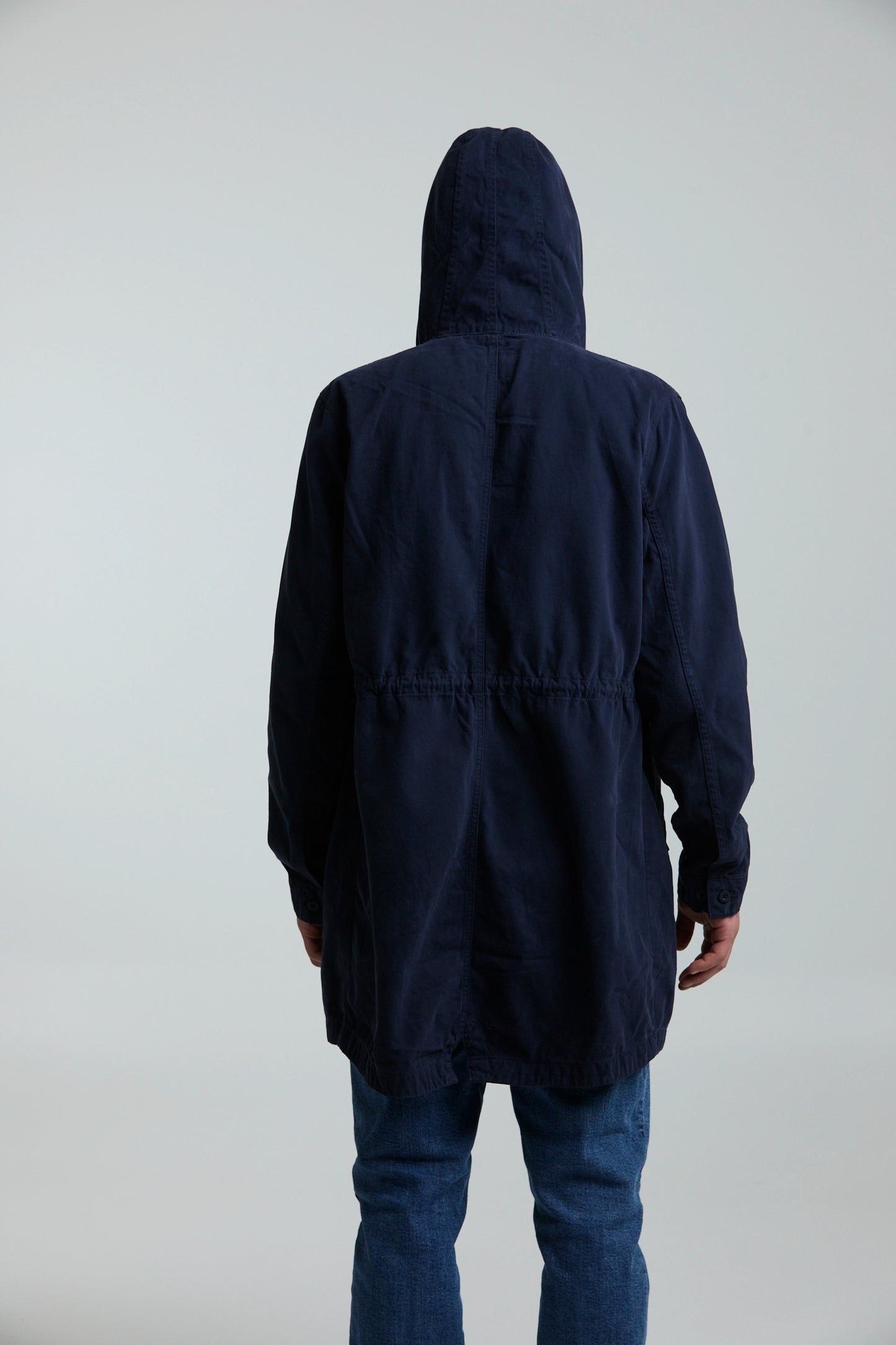 Chaqueta Parka Azul Oscuro