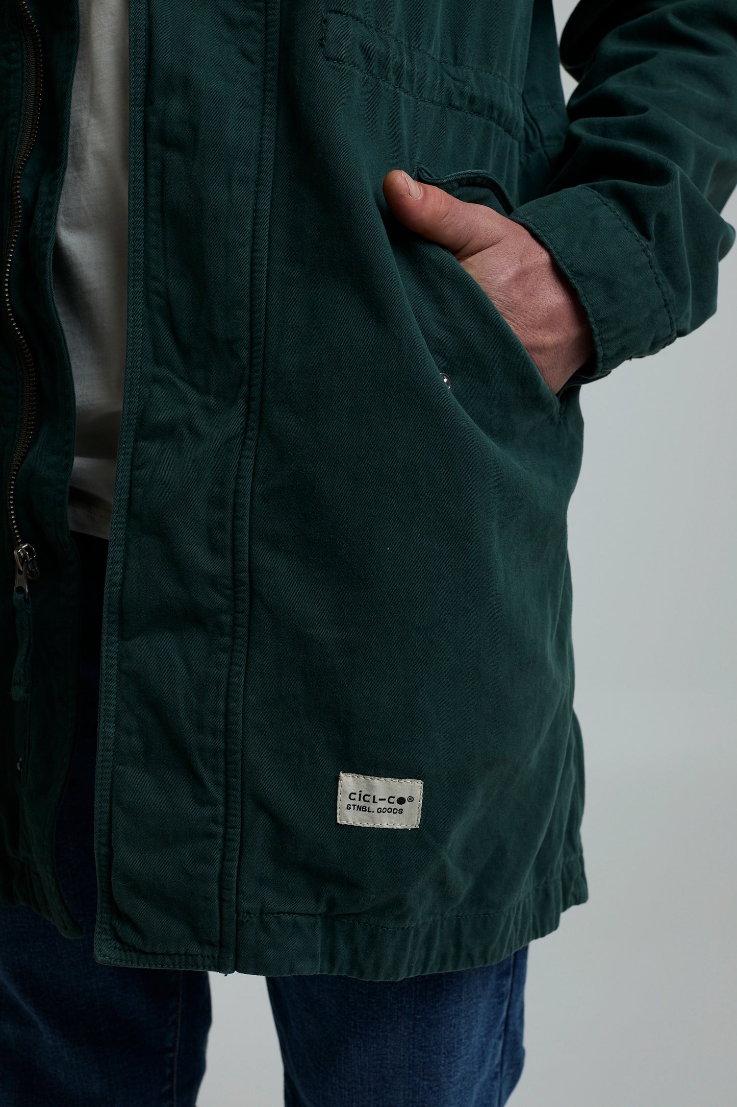 Chaqueta Parka Jungle Green