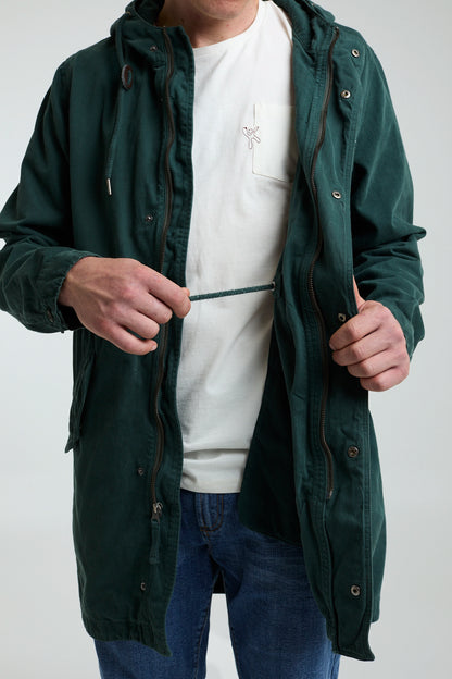 Chaqueta Parka Jungle Green
