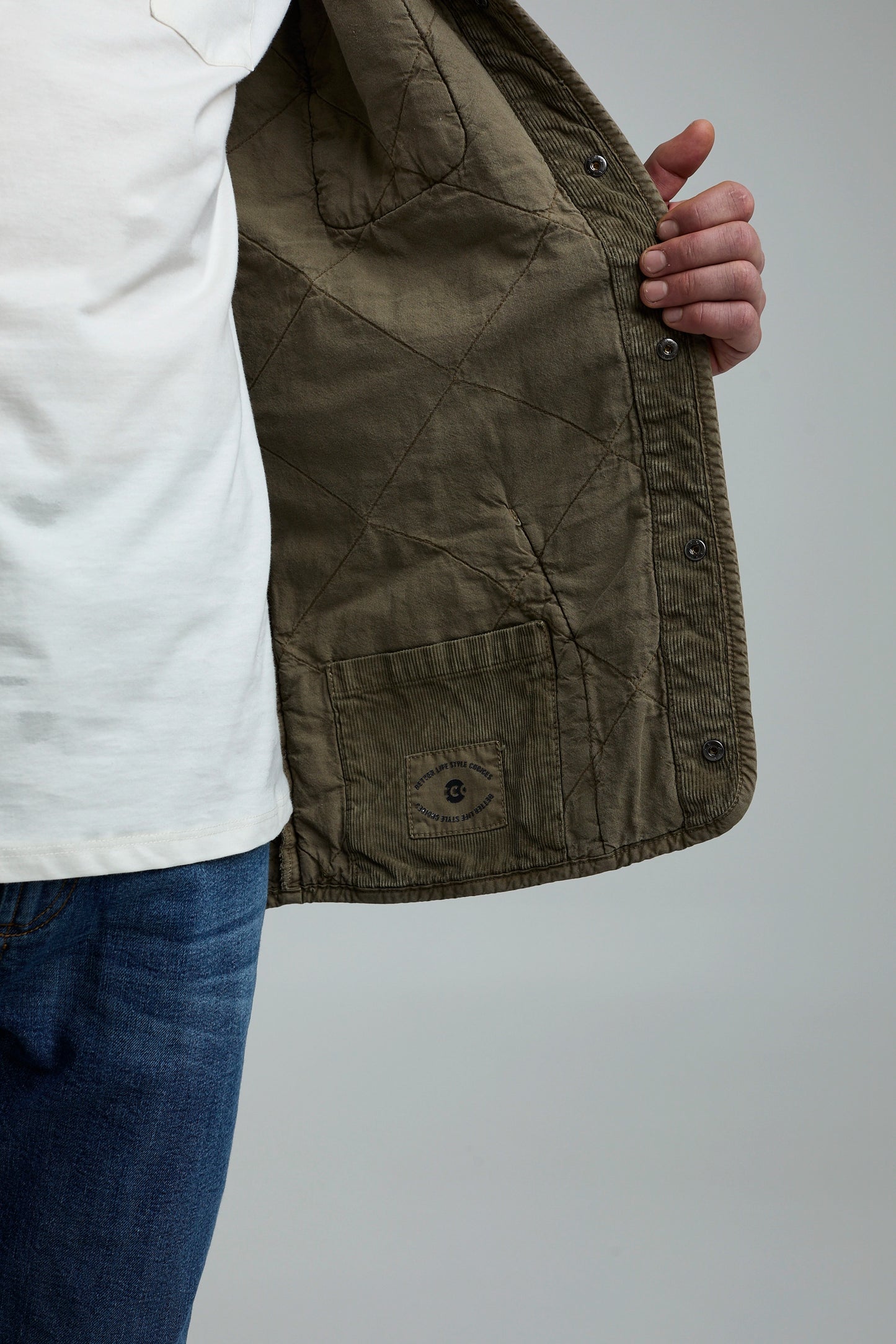 Chaqueta Quilted Toast