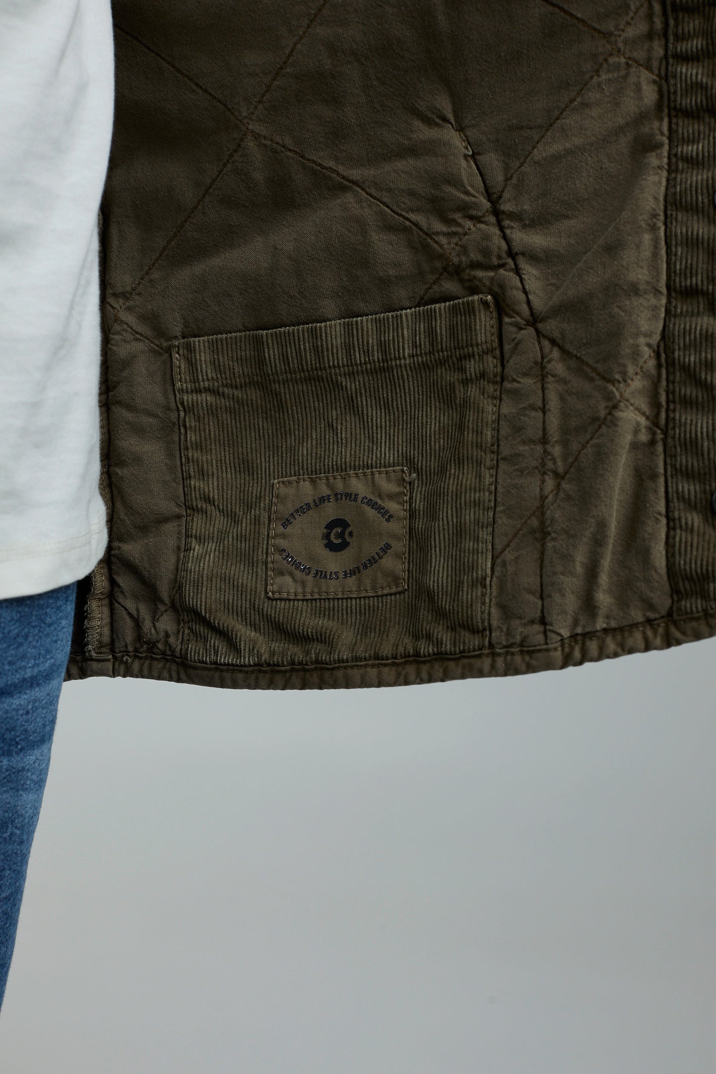 Chaqueta Quilted Toast