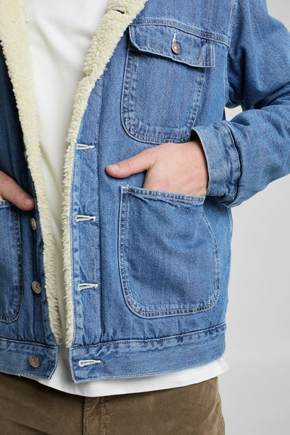 Chaqueta de Jean azul claro