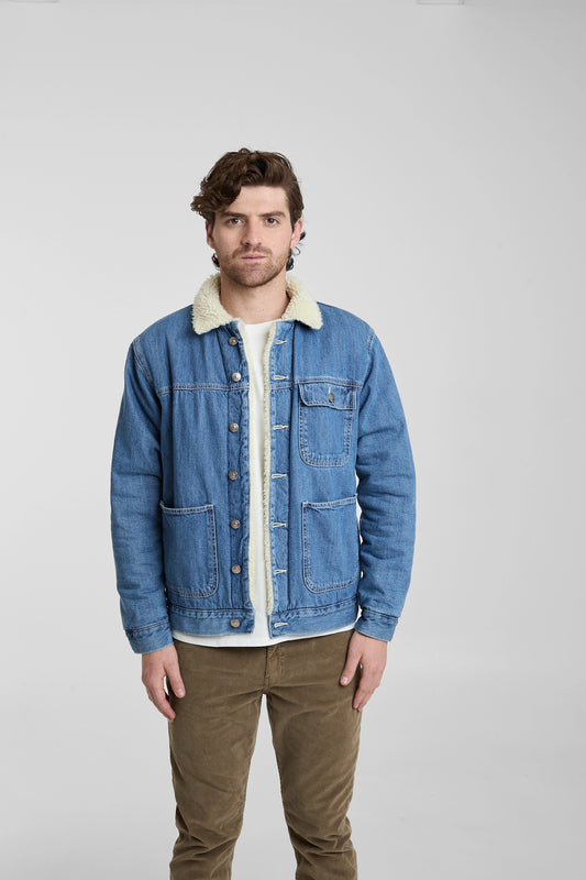 Chaqueta de Jean azul claro