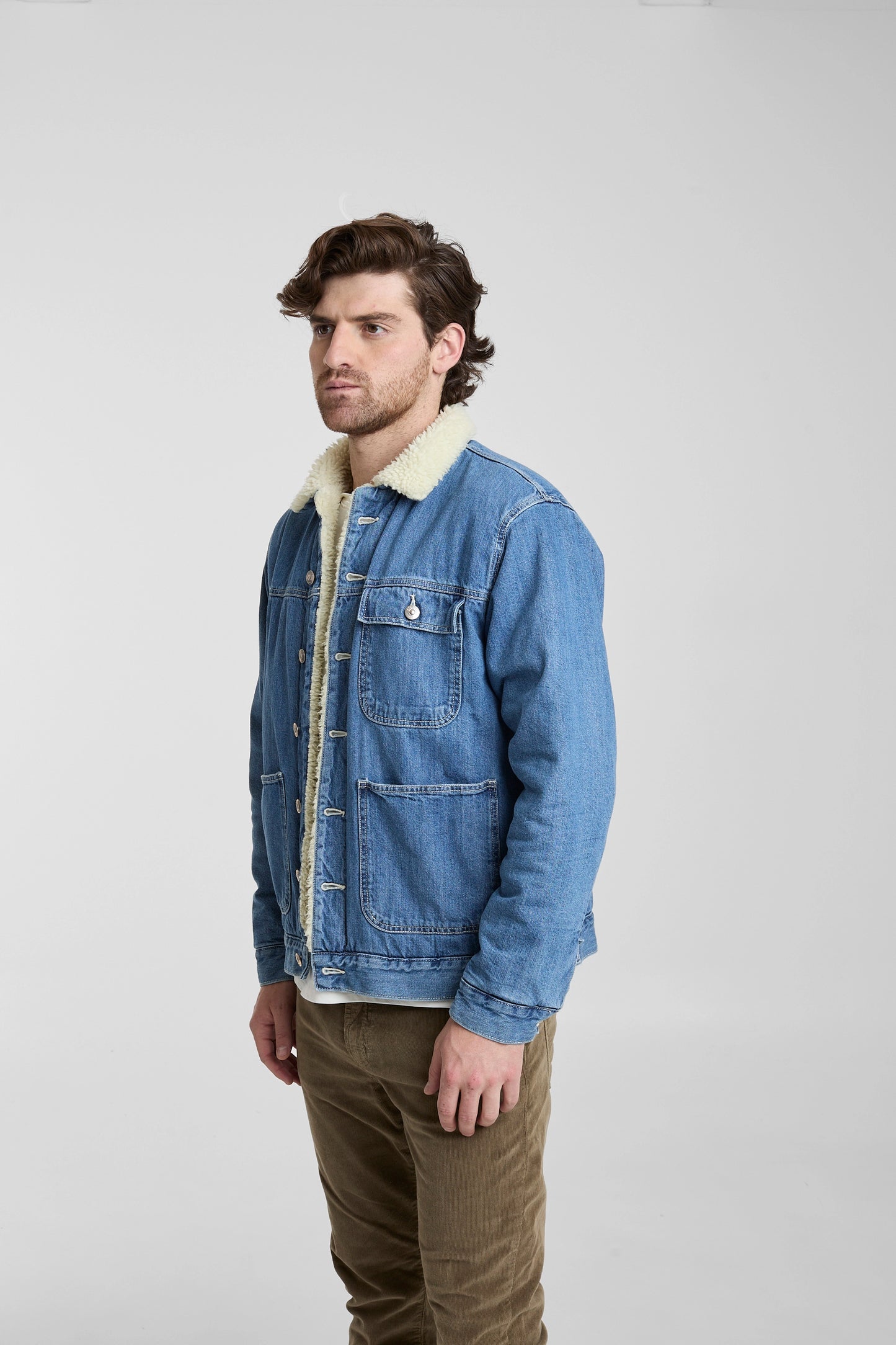 Chaqueta de Jean azul claro