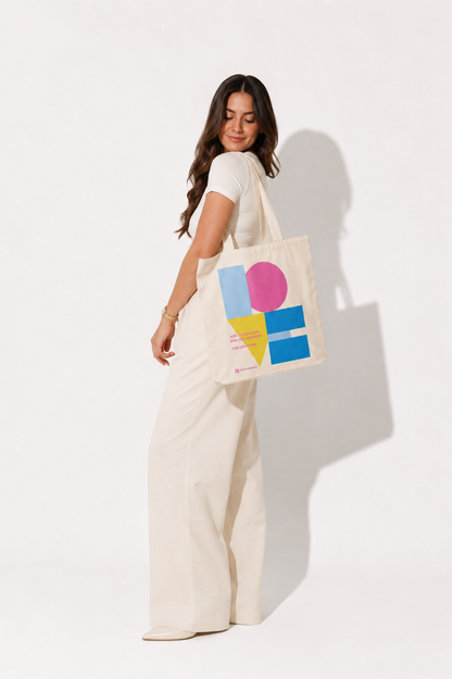 CTW Tote Bag With Love Colombia crudo
