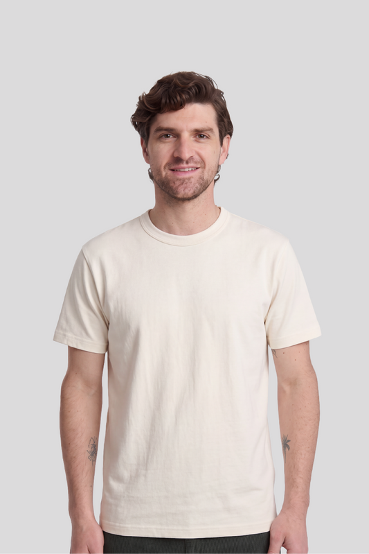 Camiseta básica crudo