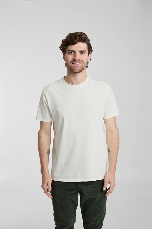 Camiseta básica blanca (off white)