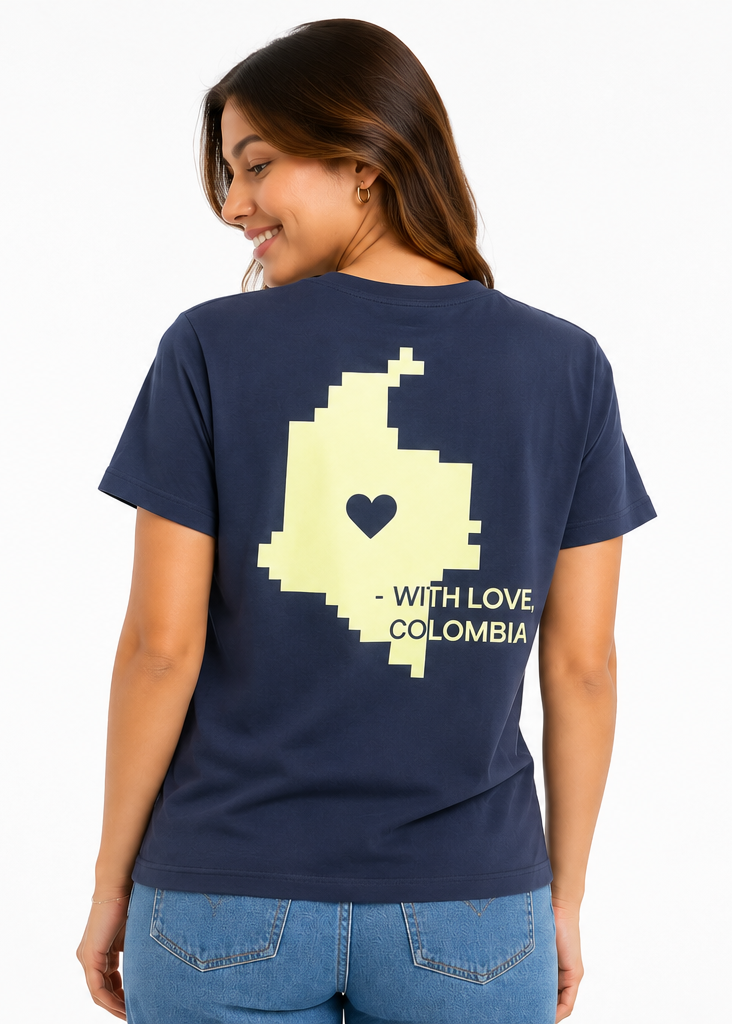 CTW Camiseta With Love Colombia azul oscuro