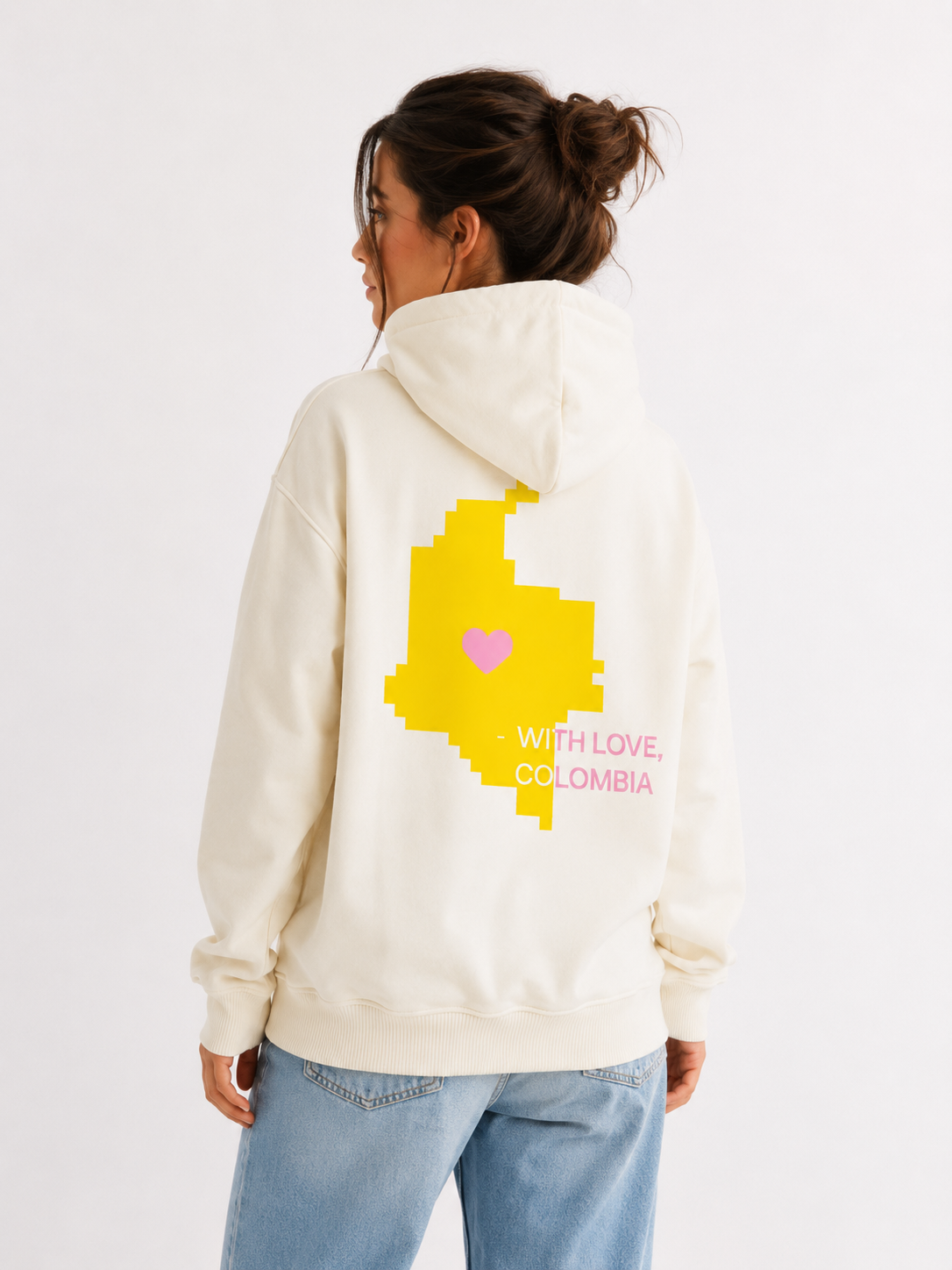 CTW Hoodie With Love Colombia crudo