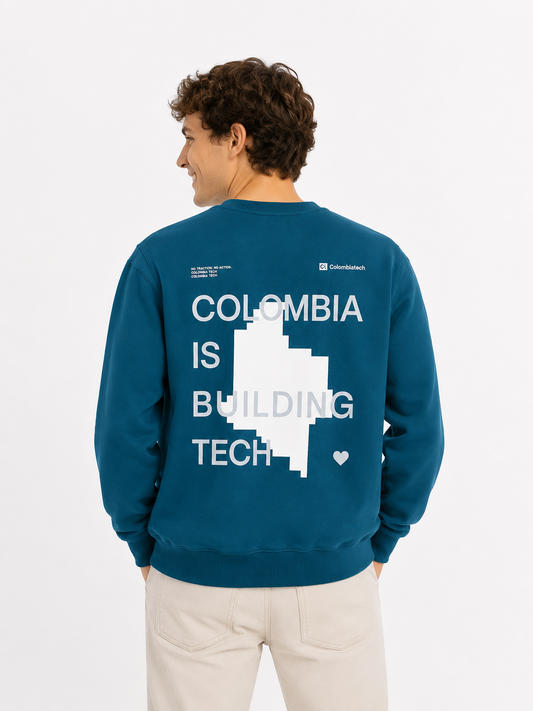 CTW Sweatshirt Building Tech Colombia verde