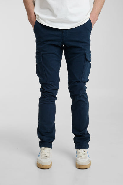 Pantalón Cargo Vallarte Azul Oscuro