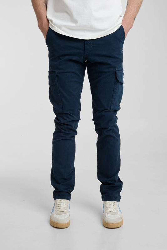 Pantalón Cargo Vallarte Azul Oscuro