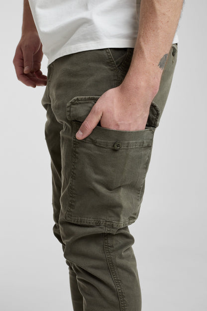 Pantalón Cargo Verde Militar