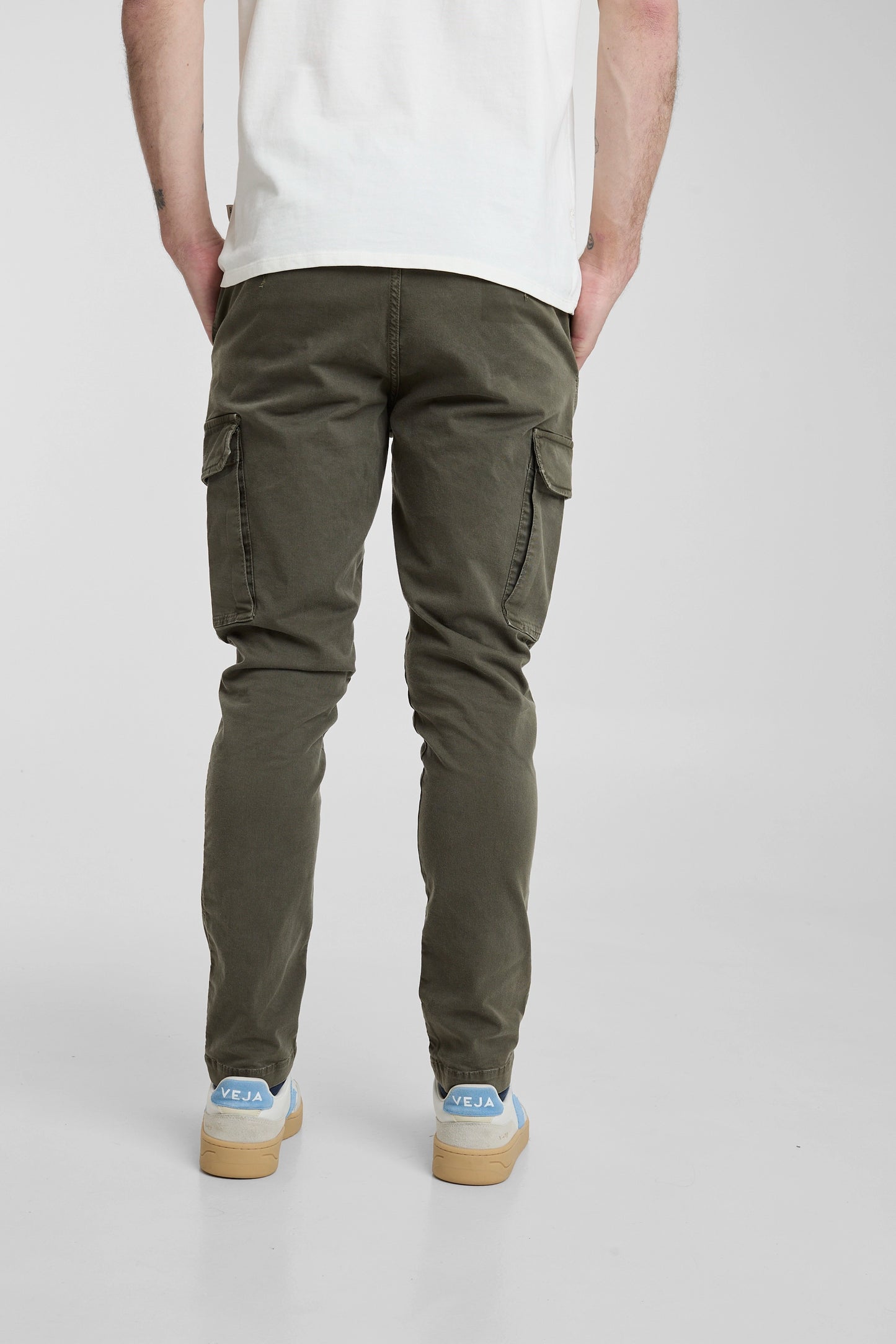 Pantalón Cargo Verde Militar