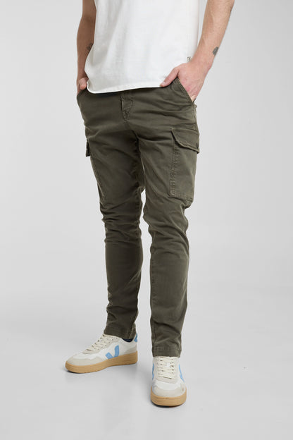 Pantalón Cargo Verde Militar