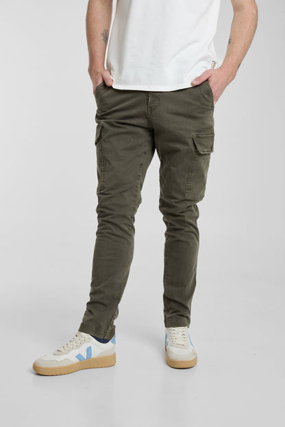 Pantalón Cargo Verde Militar