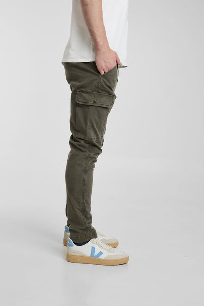 Pantalón Cargo Verde Militar