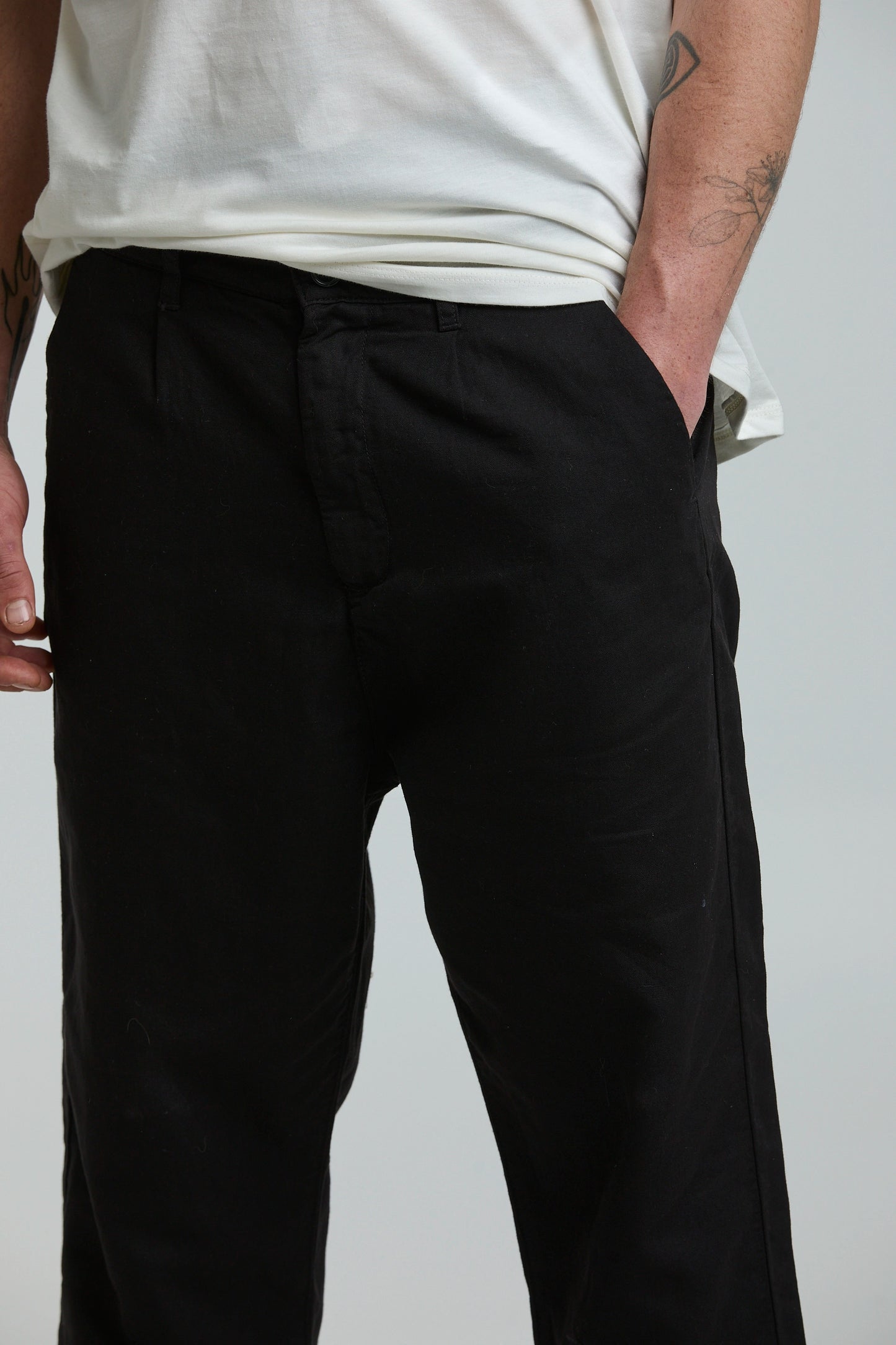 Pantalón Carrot Negro