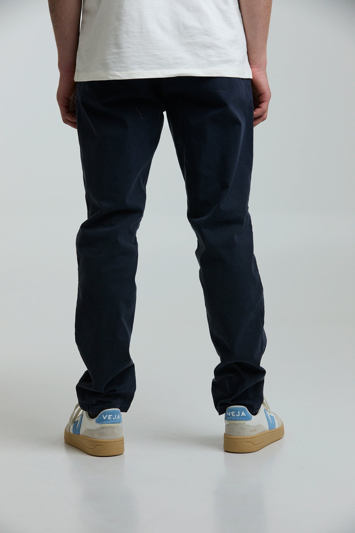 Pantalón de drill azul oscuro