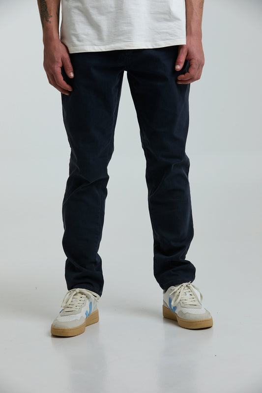 Pantalón de drill azul oscuro