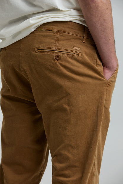 Pantalón de drill caramelo
