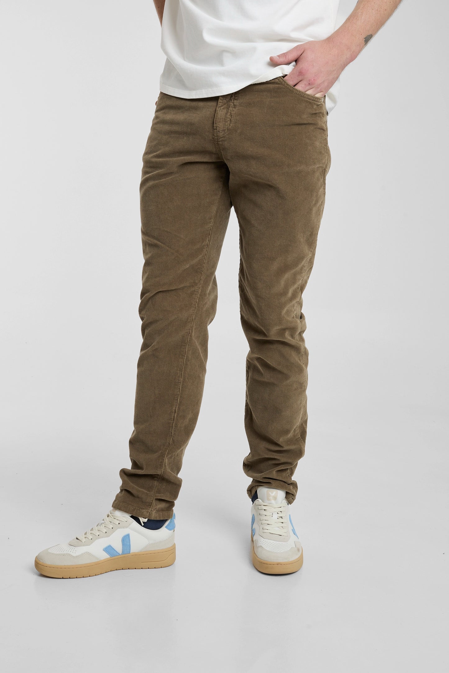 Pantalón Pana Taupe