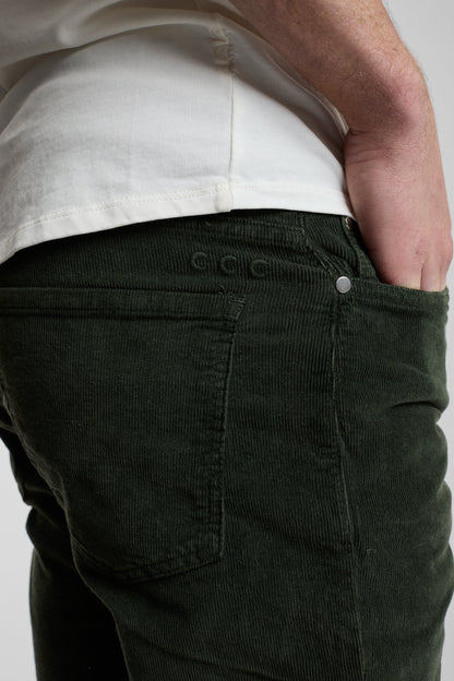 Pantalón Pana Verde Oliva