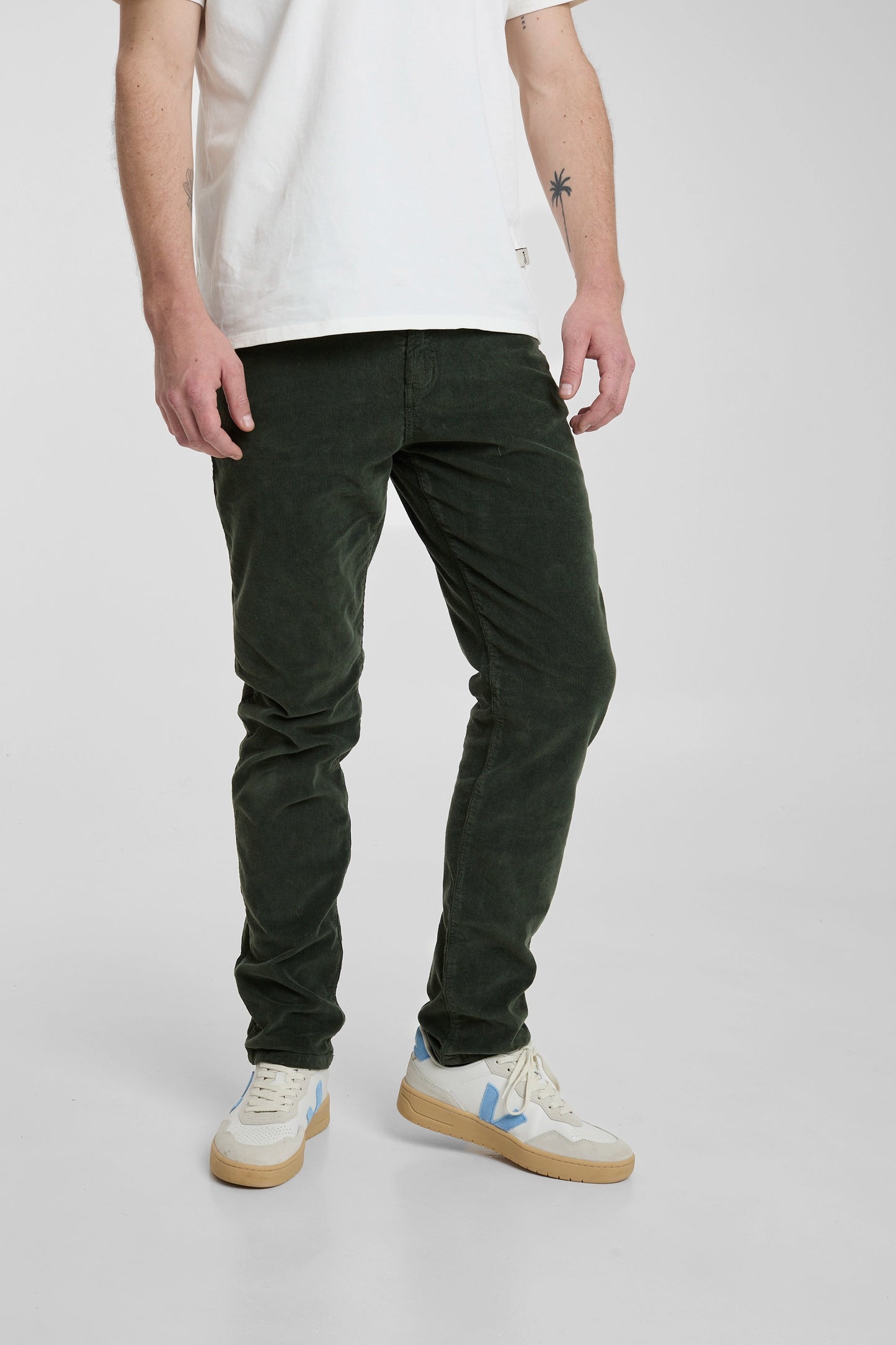 Pantalón Pana Verde Oliva