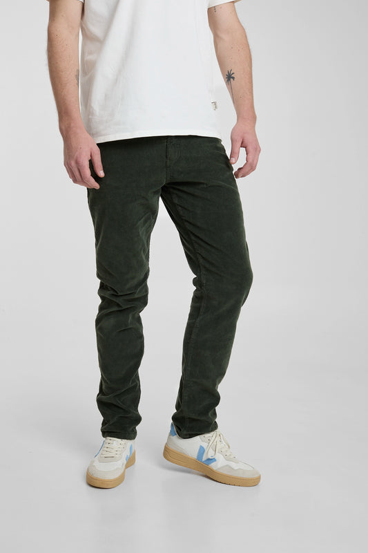 Pantalón Pana Verde Oliva