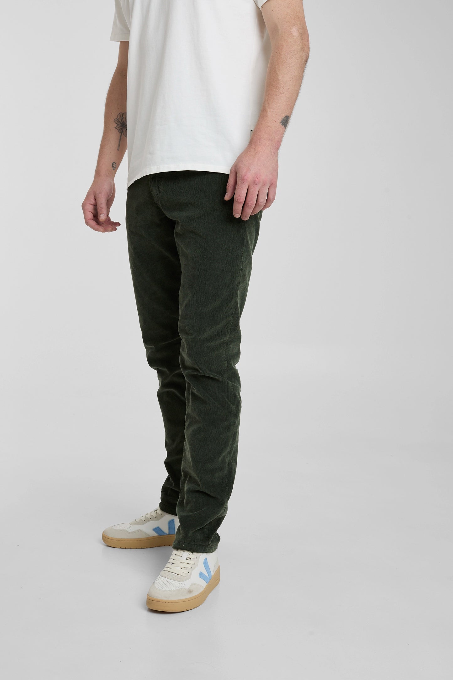 Pantalón Pana Verde Oliva