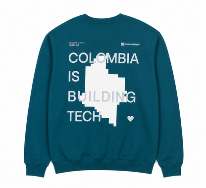 CTW Sweatshirt Building Tech Colombia verde