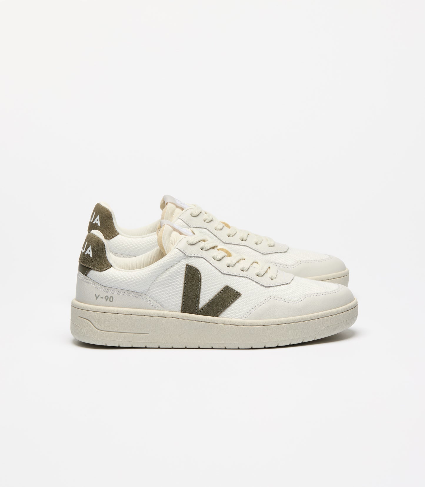 Tenis Veja V-90 White Kaki