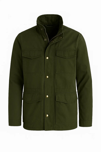 Chaqueta Cargo Verde Militar