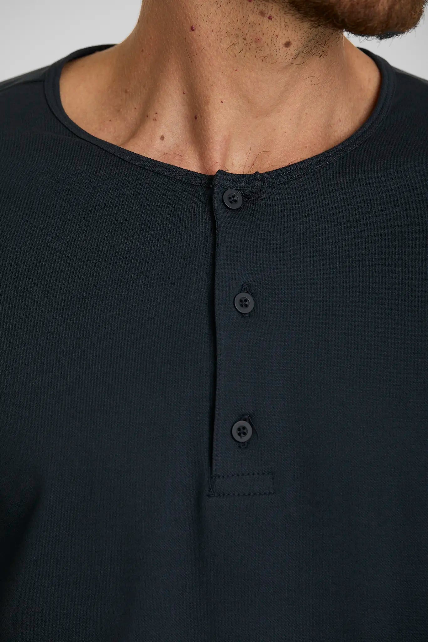 Camiseta Henley Blue Melancol