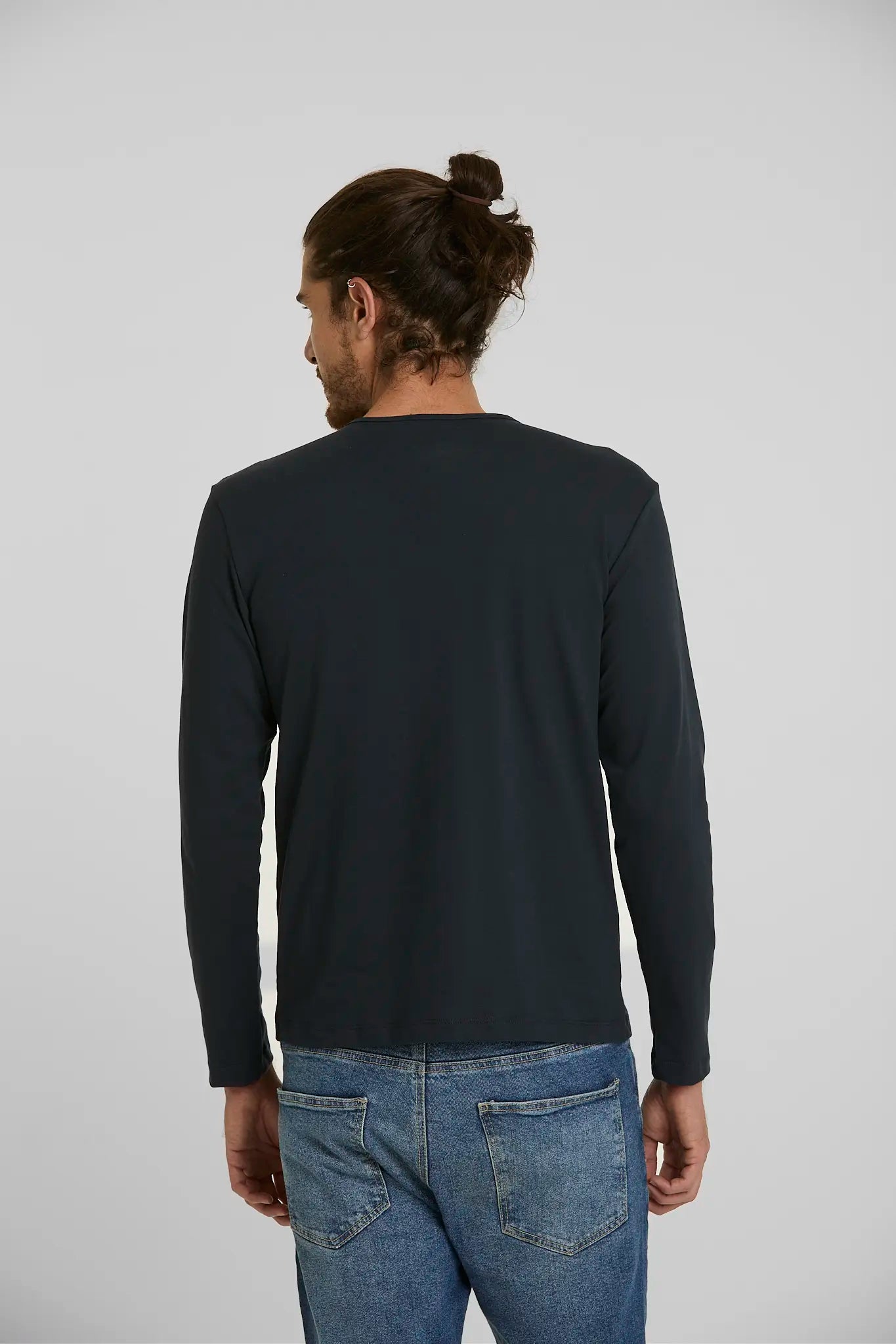 Camiseta Henley Blue Melancol