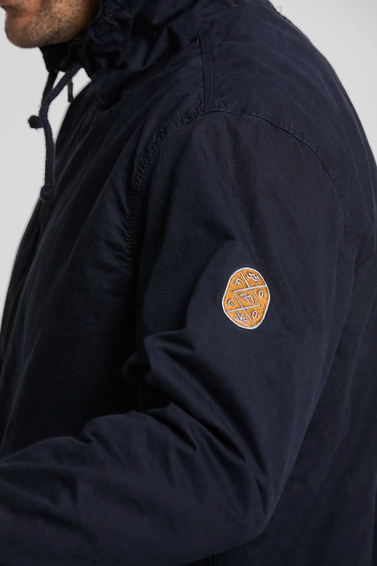 Chaqueta Anorak Azul Oscuro