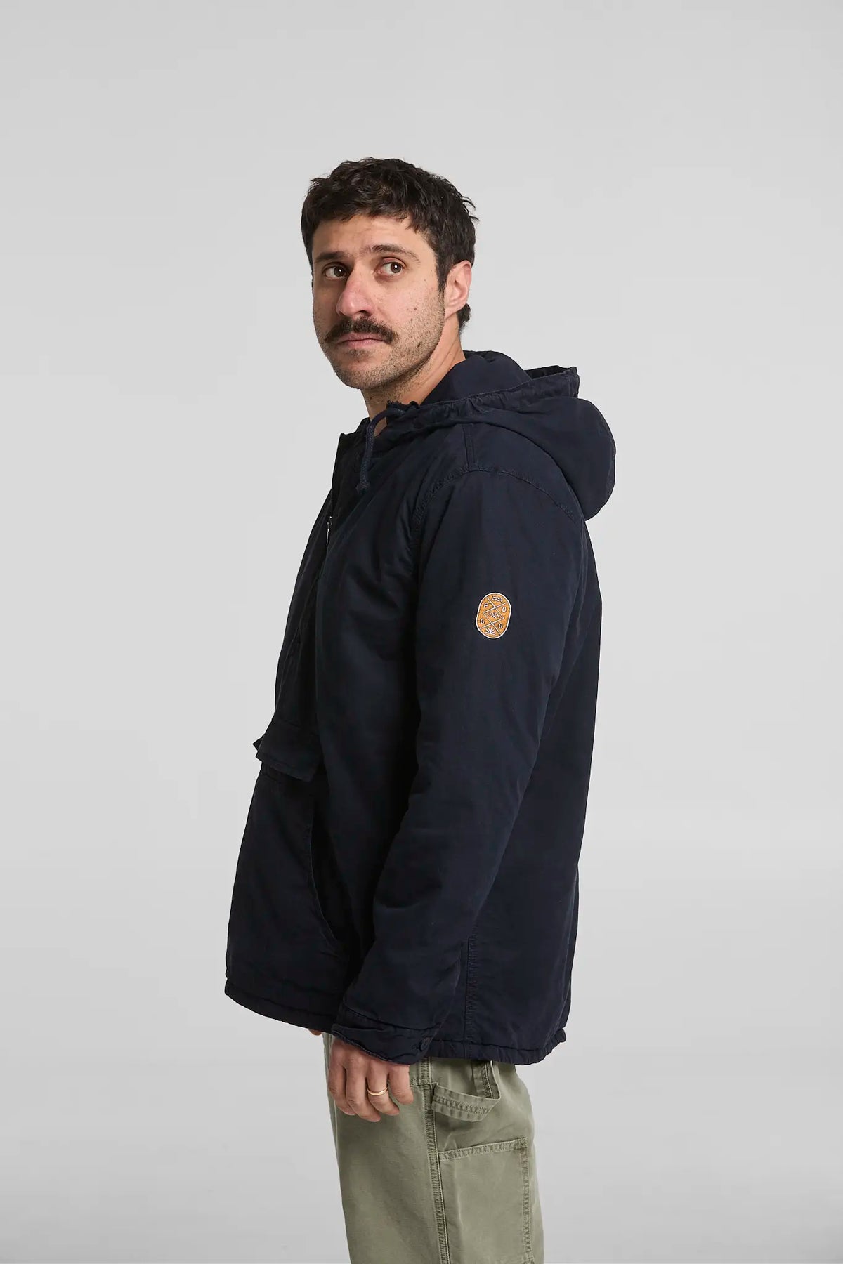 Chaqueta Anorak Azul Oscuro