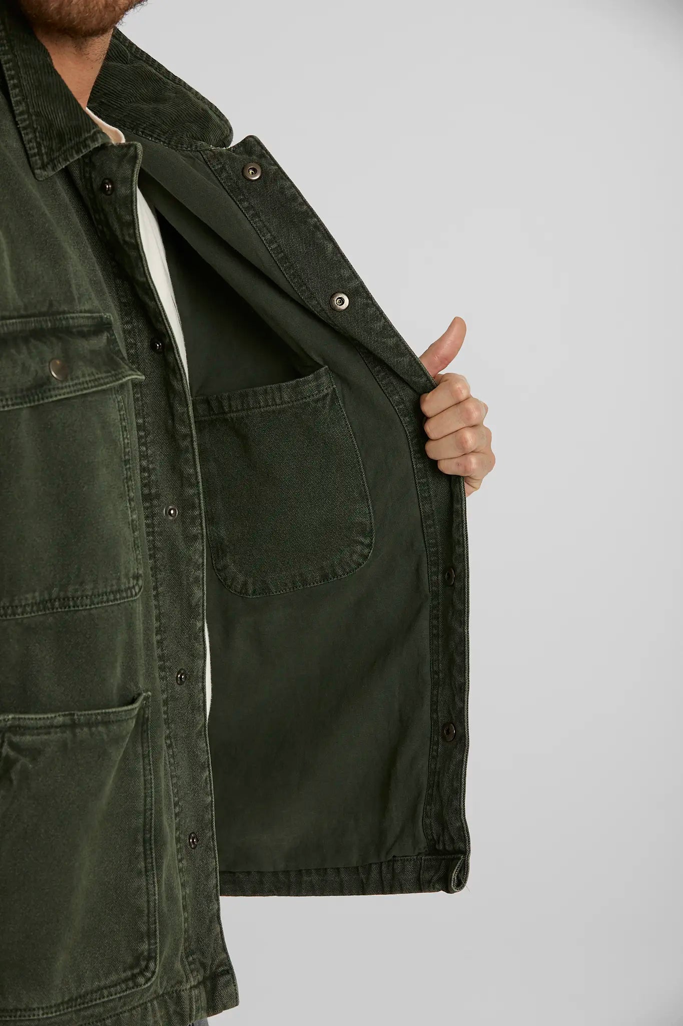 Chaqueta range verde