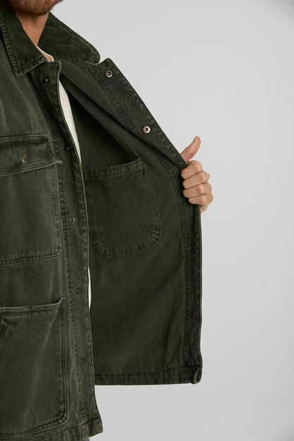 Chaqueta range verde
