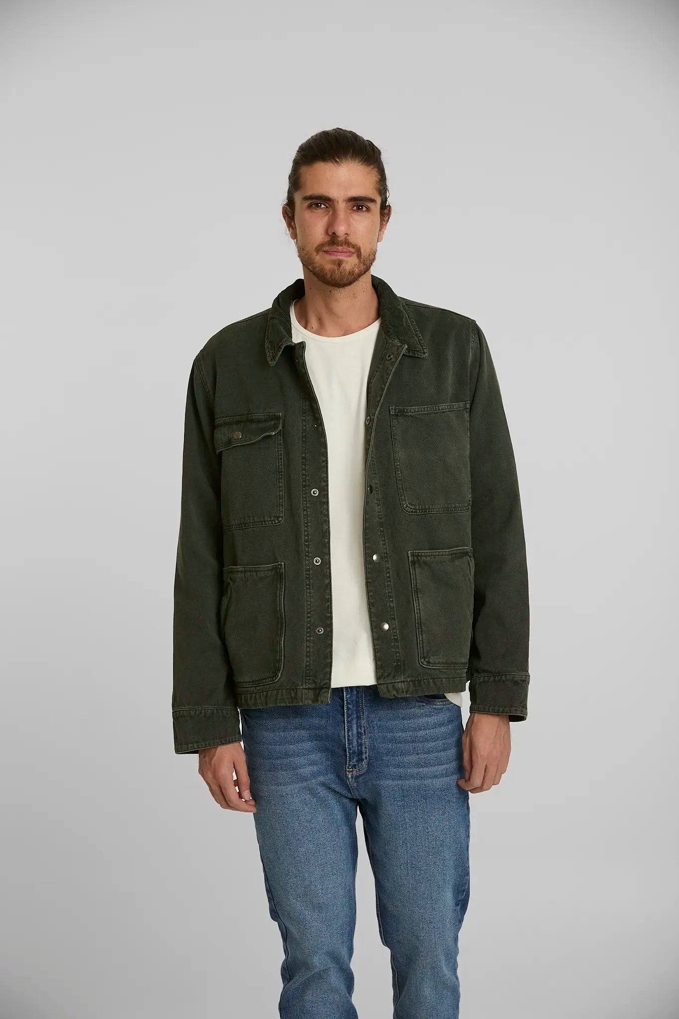 Chaqueta range verde
