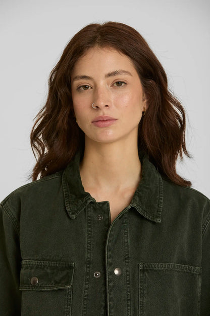 Chaqueta range verde