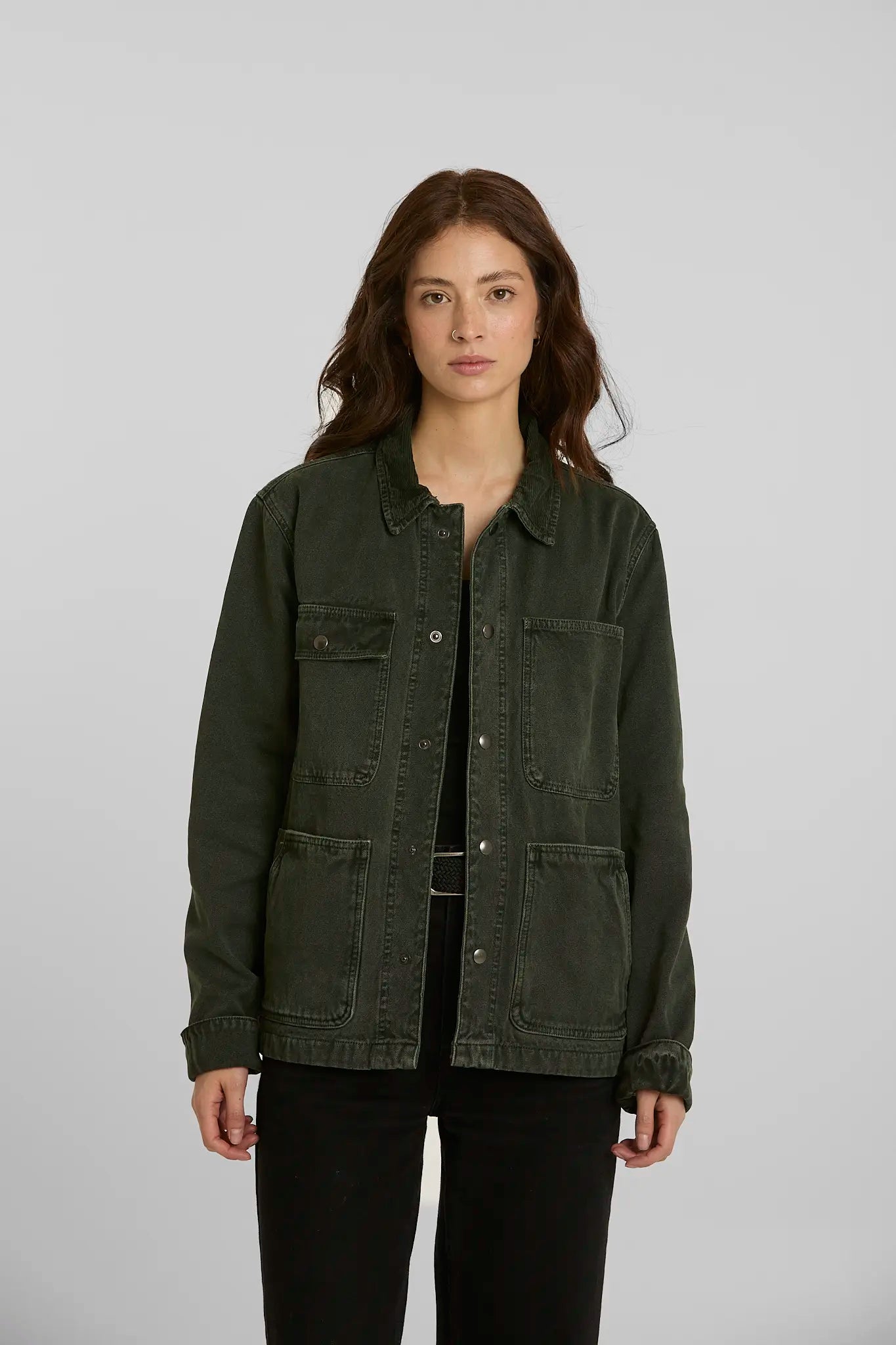 Chaqueta range verde