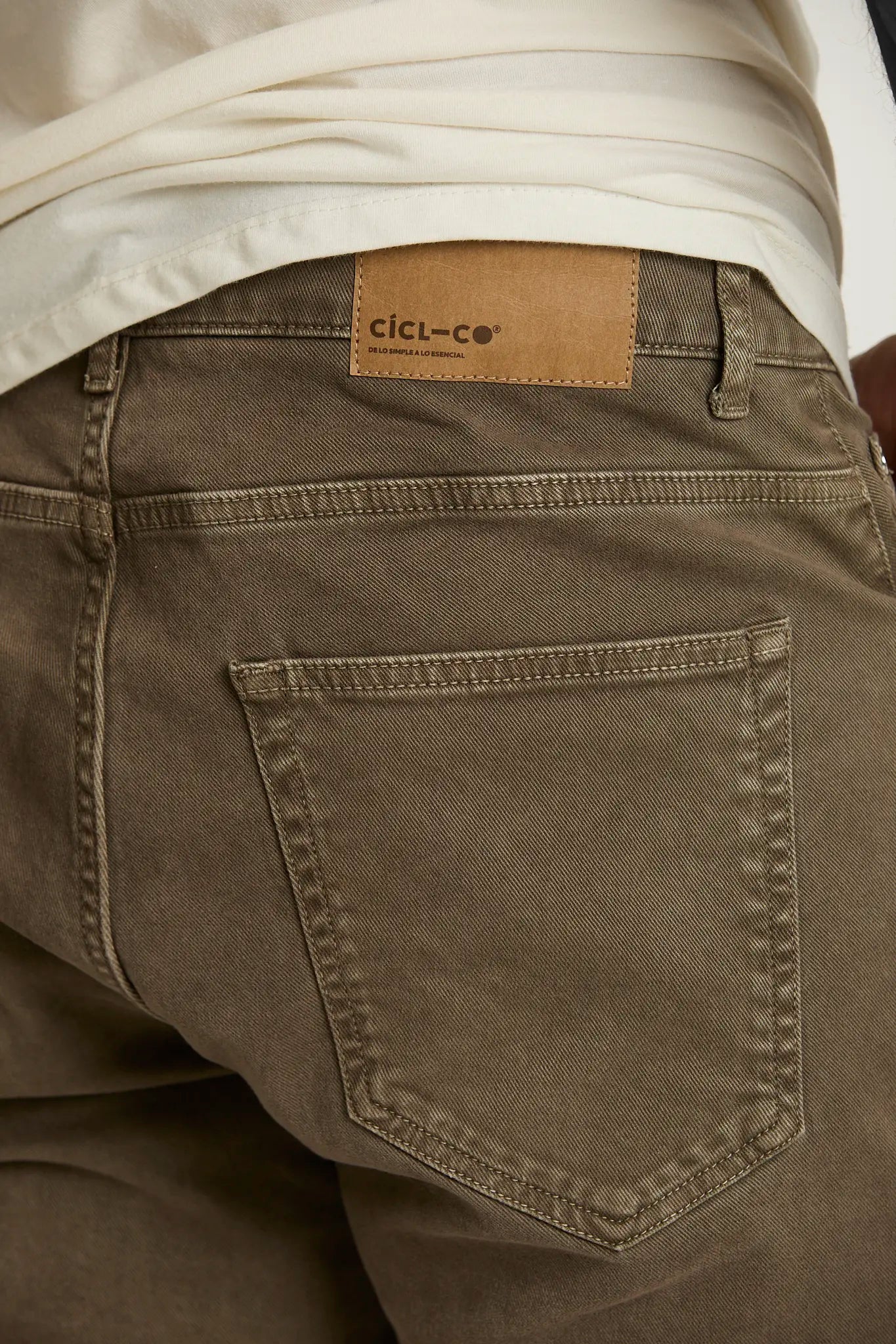 Pantalón five pocket toast